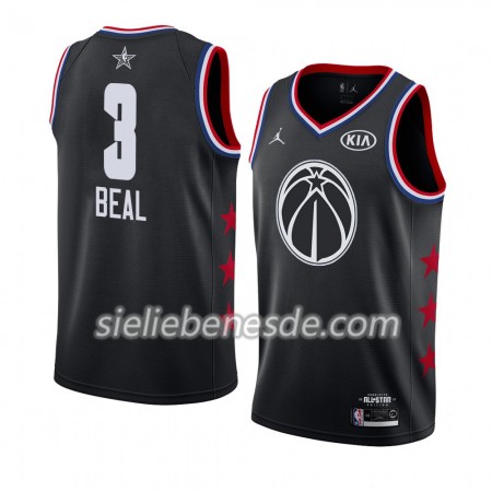 Herren NBA Washington Wizards Trikot Bradley Beal 3 2019 All-Star Jordan Brand Schwarz Swingman